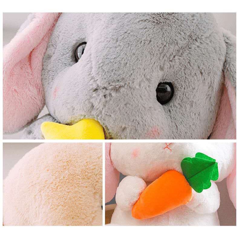 Cute Stuffed Rabbit Plush Soft Toys Bunny Kids Pillow Doll Creative Birthday Gifts for Children Baby Accompany Sleep Toy 22/32cm